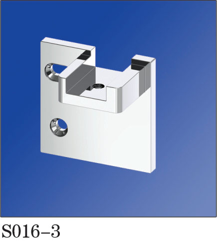 Aluminium Sliding Door System Shower Hardware Glass Door Rail System S016