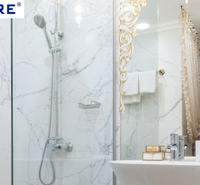 What is the best type of shower door?