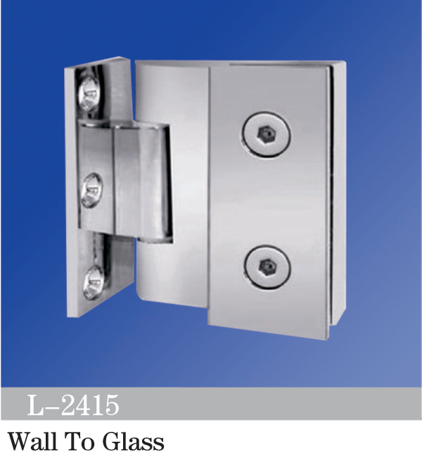 Standard Duty Shower Hinges Wall to Glass Wall Shower Door Hinge L-2415