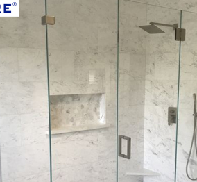 Will I Need to Choose Metal Components If I Order a Frameless Shower?