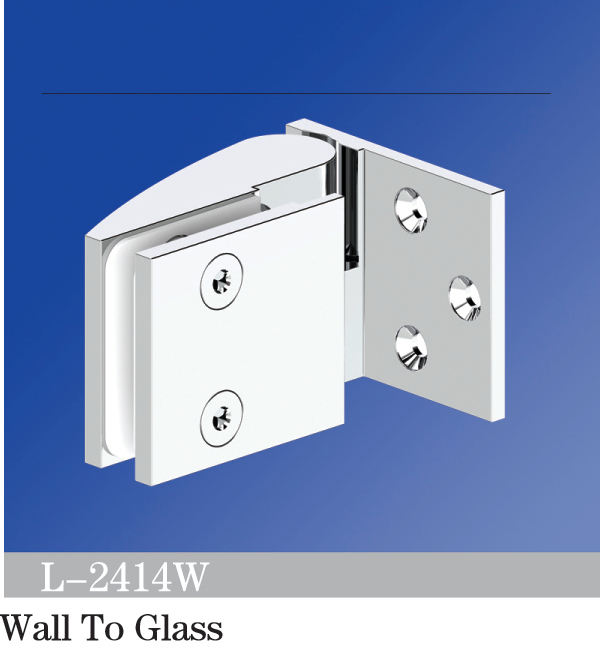 Standard Duty Shower Hinges Wall to Glass Shower Hinge L-2414W