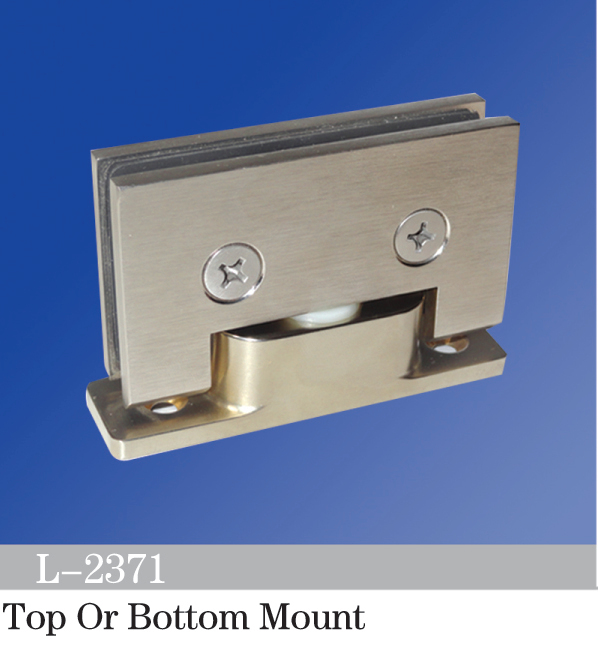 Pivot Shower  Hinges Top Or Bottom Mount Glass Door Hinge Glass Clamp For Shower Enclosure L-2371