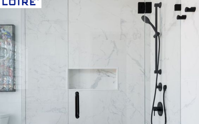  Lifting Hinge and Lowering Hinge for Contemporary Shower Room