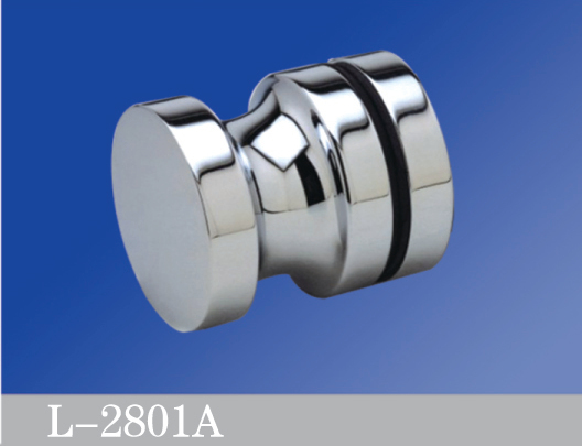 Shower Door Knobs High Quality Brass Aluminium Glass Shower Door Knob L-2801A