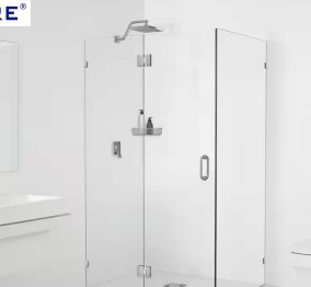 Various types of shower door handles