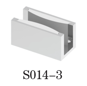 Aluminium Sliding Door Shower Hardware Bathroom Door Fittings S014