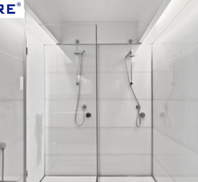 Resolve any safety concerns or considerations for shower glasses