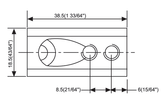 Shower Door Header Kits Accessories Heavy Duty Wall Mount Bracket L-2790