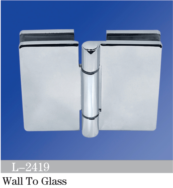 Standard Duty Shower Hinges Wall to Glass Wall Shower Door Hinge L-2419