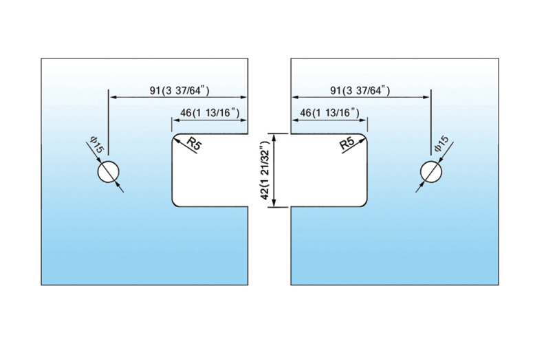 Standard Duty Shower Hinges Glass to Glass 180 Degree Glass Hinge Supplier China Manufacturer L-2143