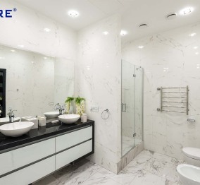 3 Tips on Mixing Bathroom Hardware Finishes