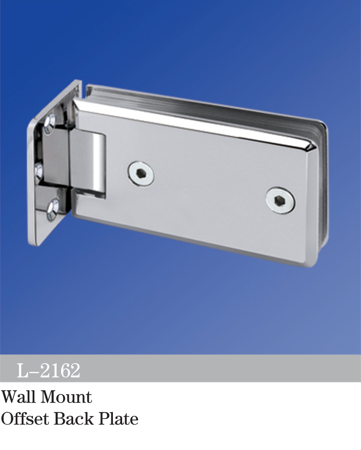 Standard Duty Shower Hinges Wall Mount Offset Back Plate L-2162