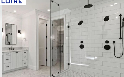 Various shower enclosure types for small bathrooms