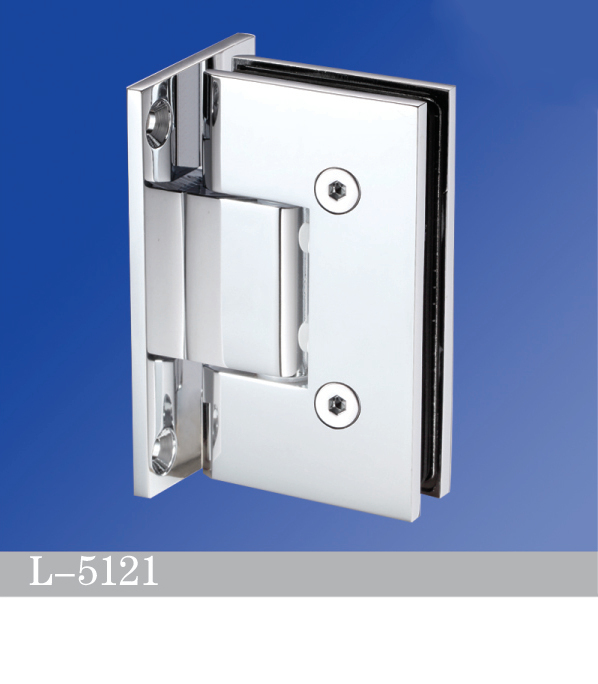 Heavy Duty Shower Hinges Wall Mount For Glass Shower Door 90 Degree L-5121