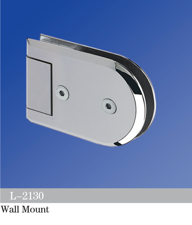 Wall Mount Standard Duty Shower Hinges Wall to Glass Clamp L-2130