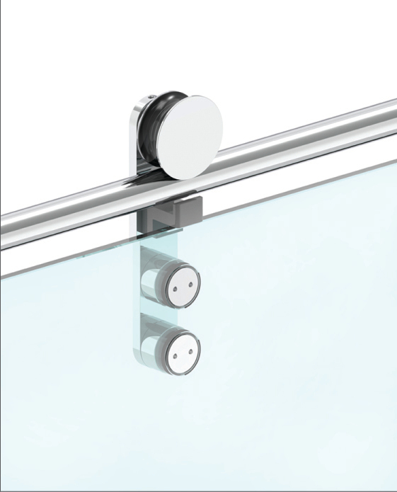 Stainless Steel Sliding Door Shower Hardware Bathroom Enclosure System S015