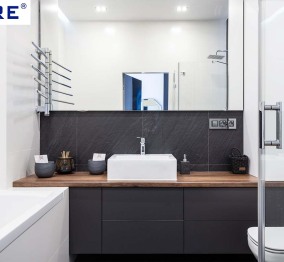 How do the shower glass door hardware impact your shower experience?