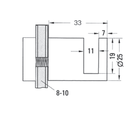 Shower door header kits accessories Cloth Hook Shower Accessories L-2781A