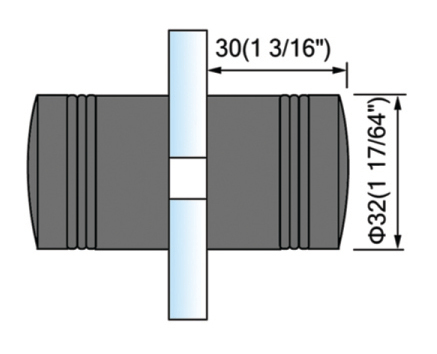 Shower Door Knobs Shower Hardware Fittings Glass Shower Door Knob L-2806