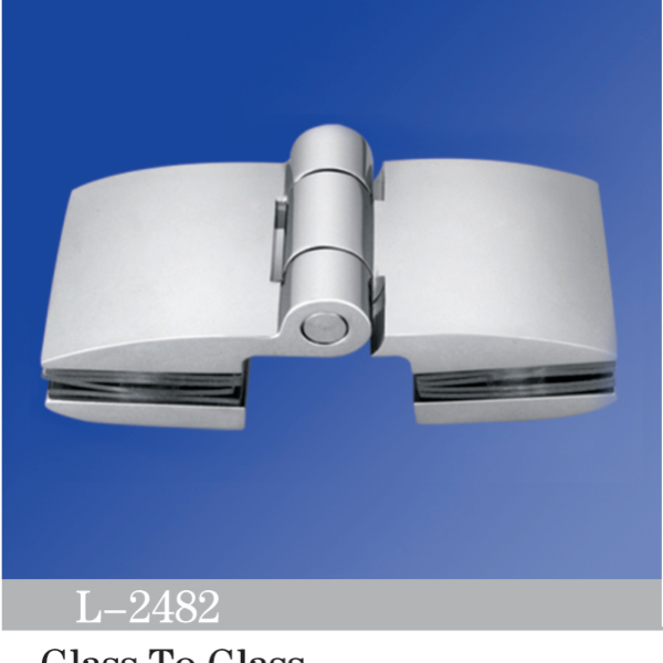 Standard Duty Shower Hinges Glass to Glass Shower  Hinge L-2482