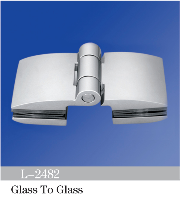 Standard Duty Shower Hinges Glass to Glass Shower  Hinge L-2482