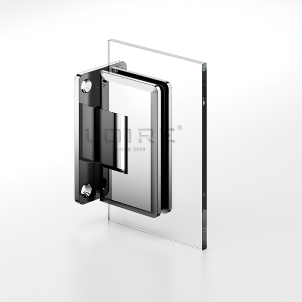 Adjustable Heavy Duty Shower Hinges Wall Mount For Glass Shower Door 90 Degree L-5161