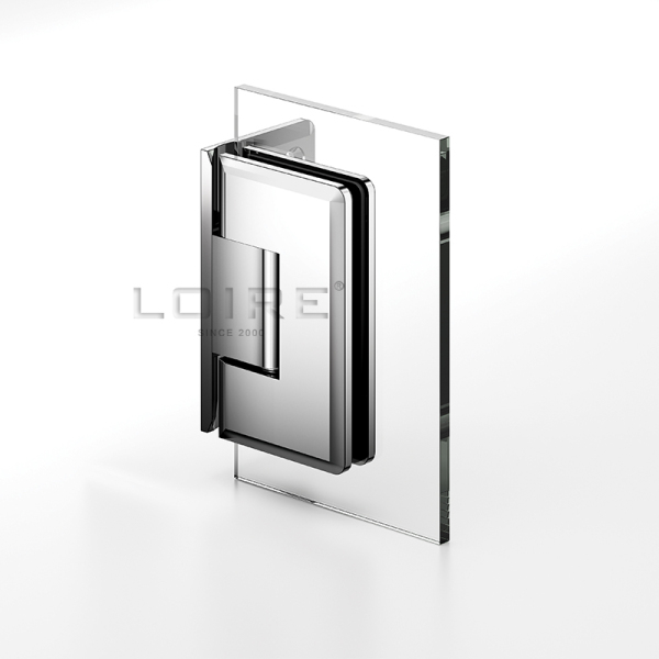 Adjustable Heavy Duty Shower Hinges Wall Mount For Glass Shower Door 90 Degree L-5162