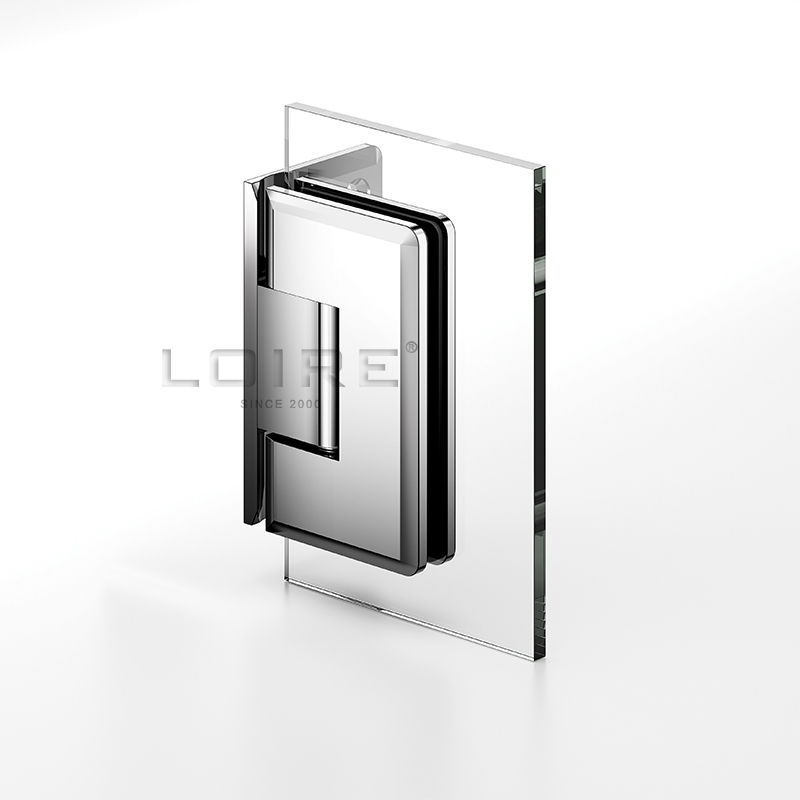 Adjustable Heavy Duty Shower Hinges Wall Mount For Glass Shower Door 90 Degree L-5162