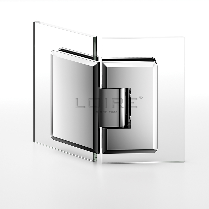 Adjustable Heavy Duty Shower Hinges Wall Mount For Glass Shower Door 90 Degree L-5164