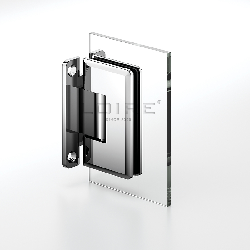 Adjustable Heavy Duty Shower Hinges Wall Mount For Glass Shower Door 90 Degree L-5166