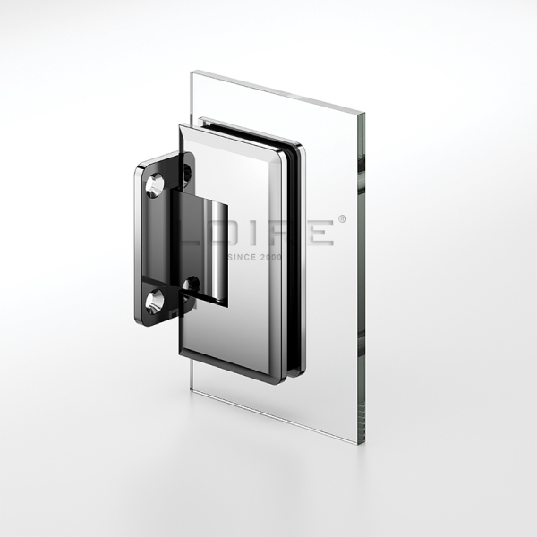 Adjustable Heavy Duty Shower Hinges Wall Mount For Glass Shower Door 90 Degree L-5167