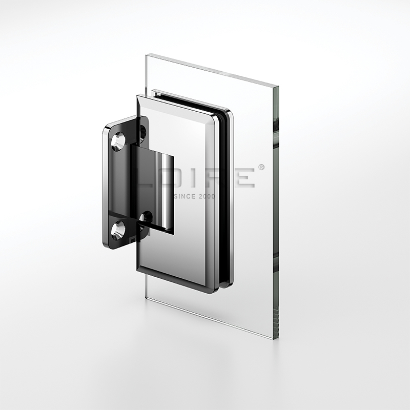 Adjustable Heavy Duty Shower Hinges Wall Mount For Glass Shower Door 90 Degree L-5167