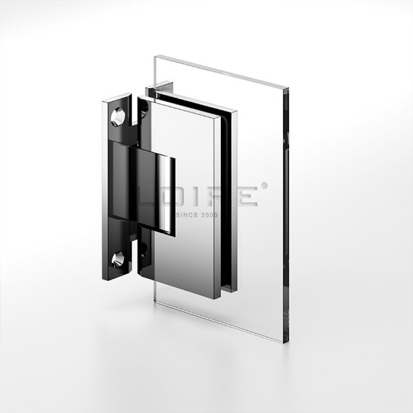 Adjustable Heavy Duty Shower Hinges Wall Mount For Glass Shower Door 90 Degree L-5176