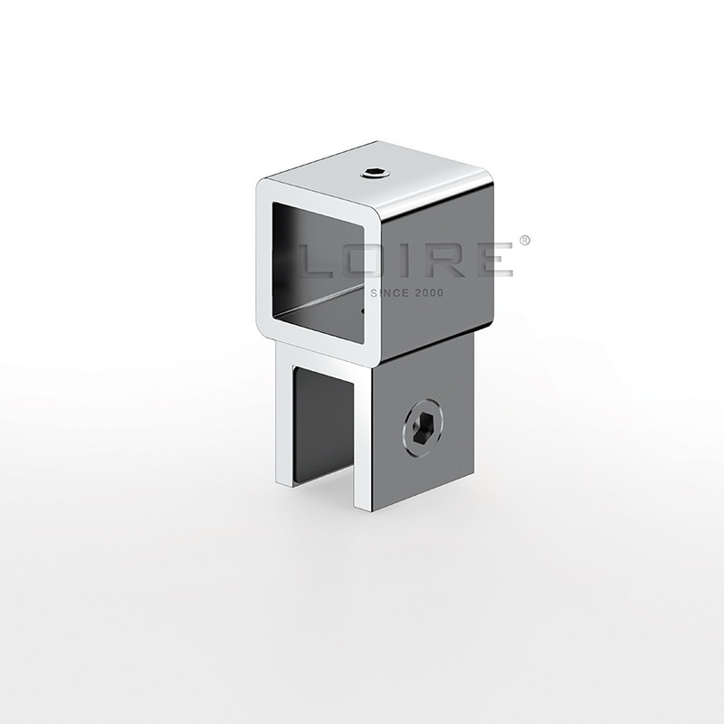 Brass Square Style Shower Support Bars Accessories Shower Bars Connectors L-2743