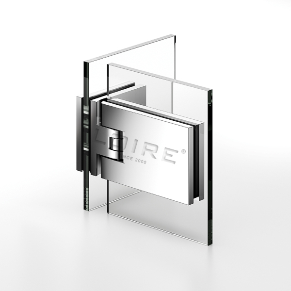 Custom Standard Duty Shower Hinge For Glass Shower Door L-6035