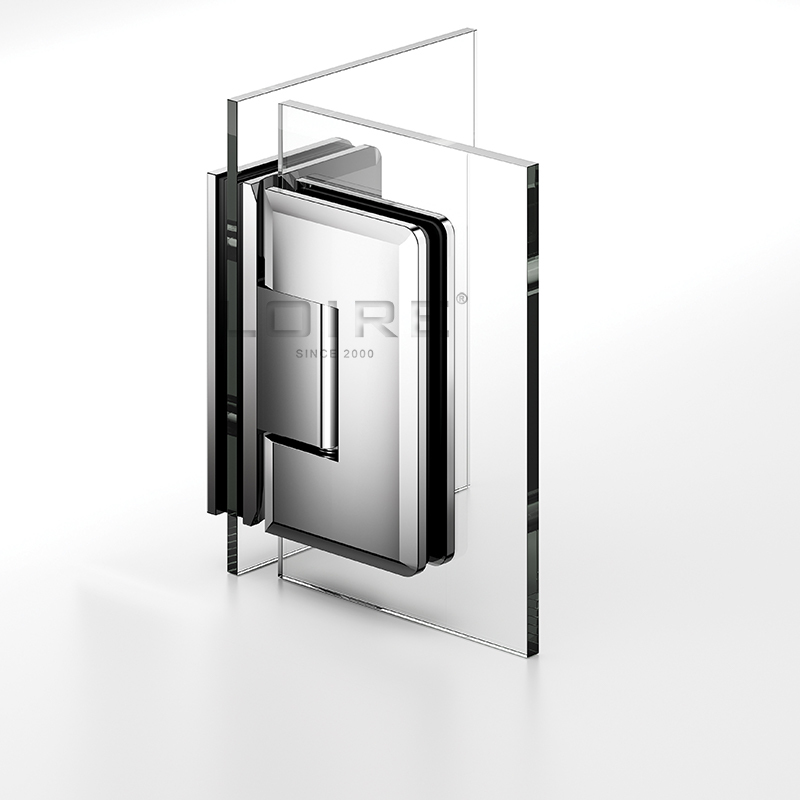 Heavy Duty Shower Hinges Glass To Glass For Glass Bathroom Door 90 Degree L-5115