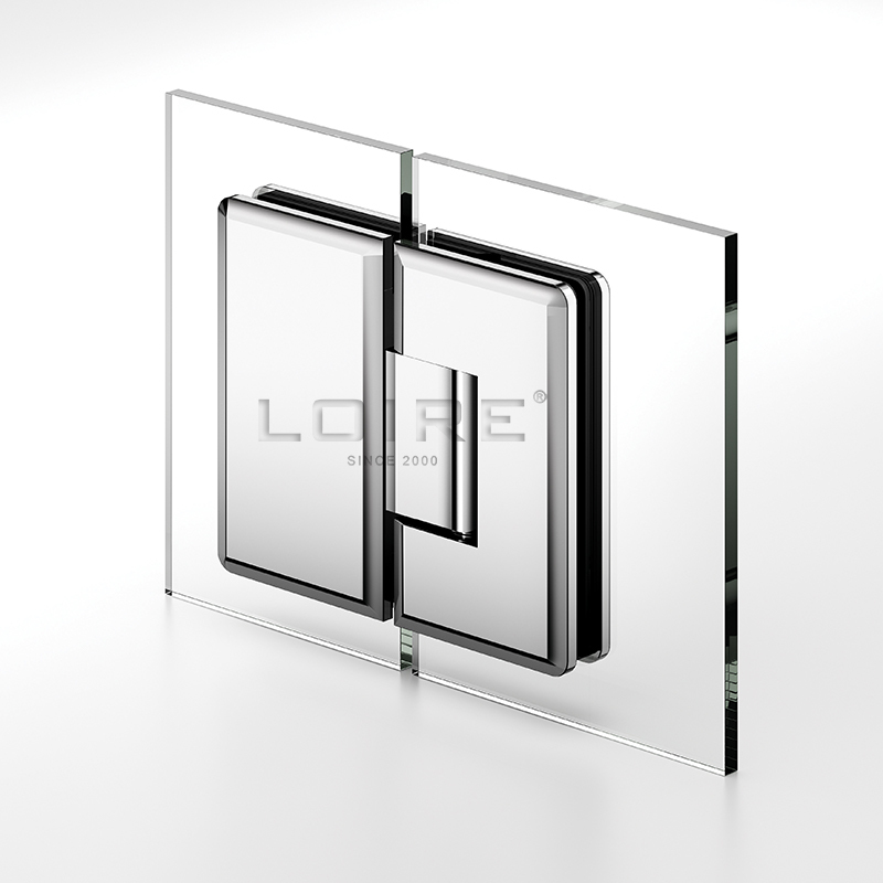Heavy Duty Shower Hinges Glass To Glass For Glass Bathroom Door  L-5113