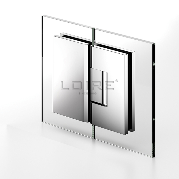 Heavy Duty Shower Hinges Wall Mount For Glass Shower Door 90 Degree L-5123