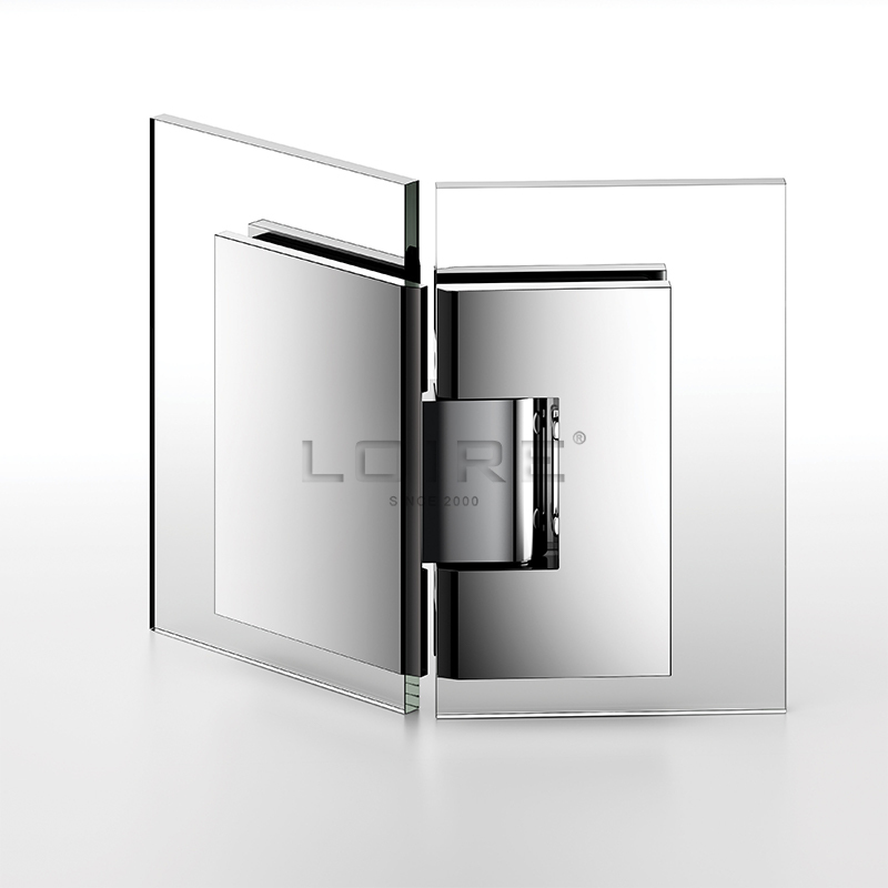 Heavy Duty Shower Hinges Wall Mount For Glass Shower Door 90 Degree L-5124