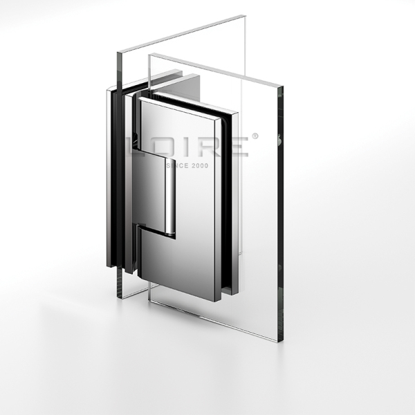 Heavy Duty Shower Hinges Wall Mount For Glass Shower Door 90 Degree L-5125