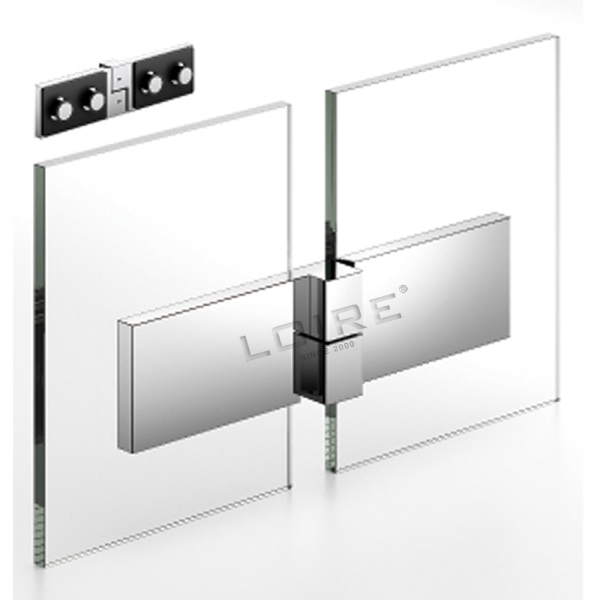 Lift Shower Hinges Brass Frameless Shower Door Hinge L-2402R