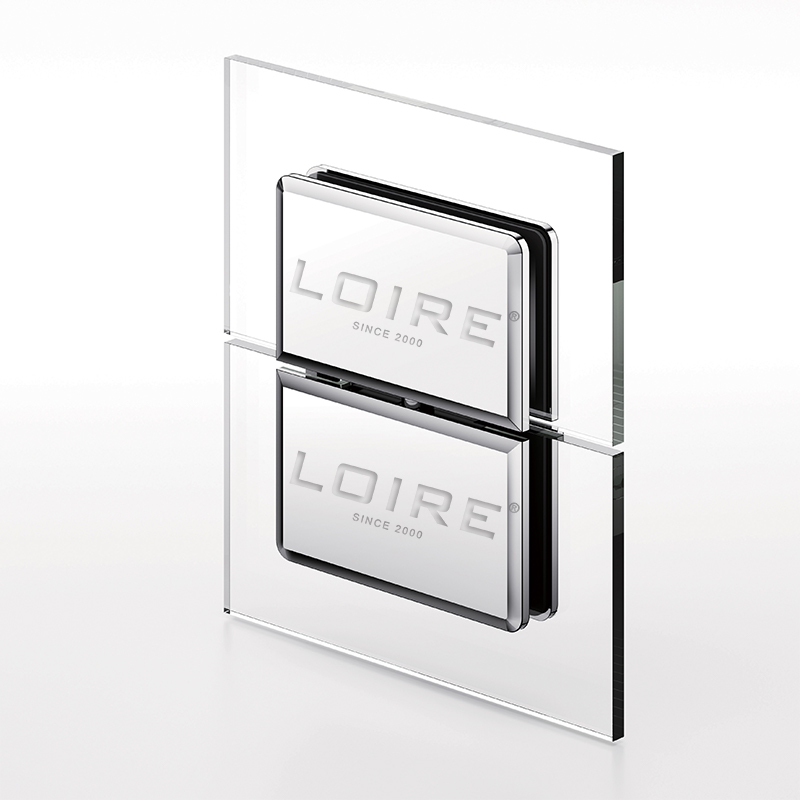 Pivot Shower  Hinges Glass to Fixed Transom Mount Glass Door Hinge Glass Connectors L-2332
