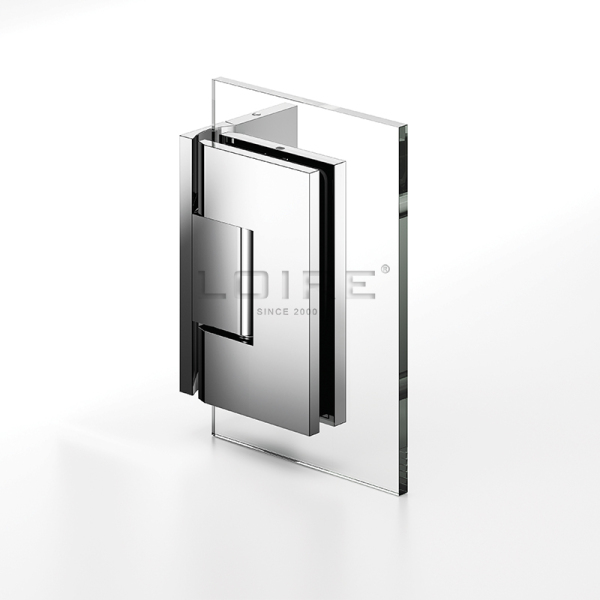 Professional Adjustable Heavy Duty Shower Hinges With Covers For Glass Shower Door L-5472