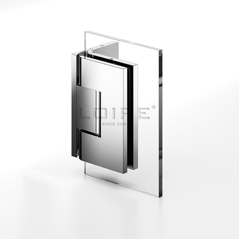 Professional Adjustable Heavy Duty Shower Hinges With Covers For Glass Shower Door L-5472