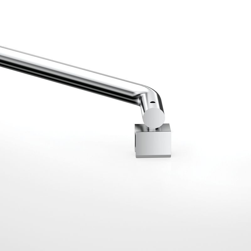 Round Tube Shower Support Bars Shower Cabin Adjustable Support Tube L-2705