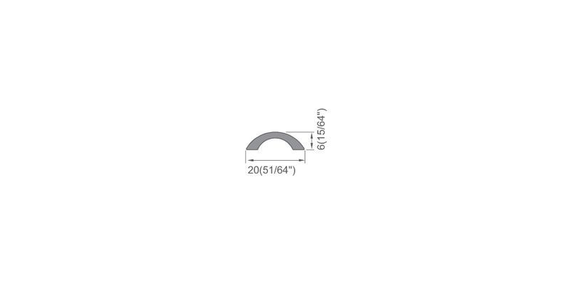 Shower Door Header Kits Accessories Waterproof Aluminium Profile Seals L-2966