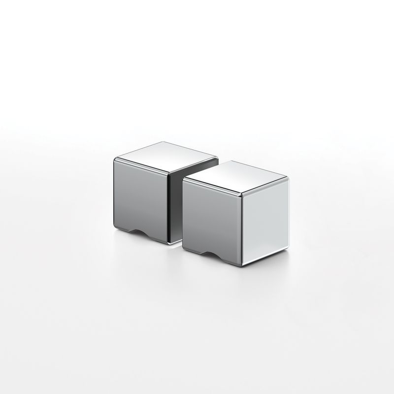 Shower Door Knobs Handles For Bathroom Door Factory Hot Sale Square Knobs L-2853