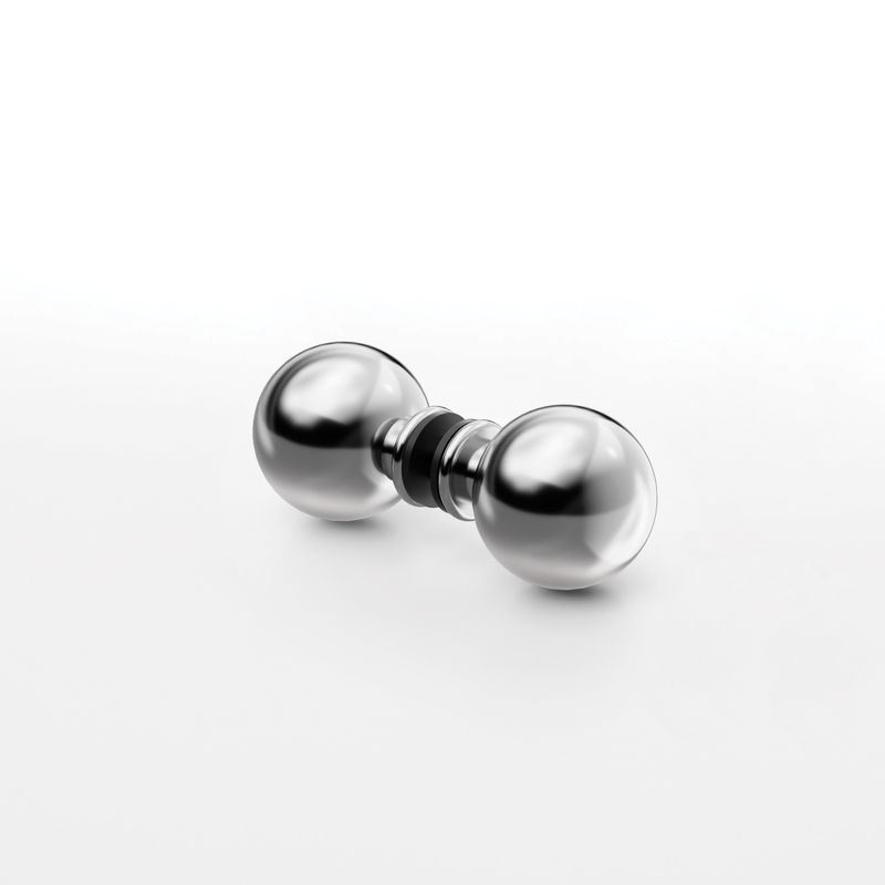 Shower Door Knobs High Quality Double Side Glass Shower Door Knob L-2802