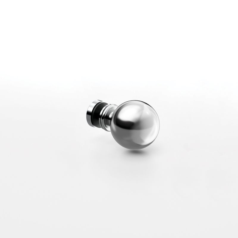 Shower Door Knobs High Quality Single Side Glass Shower Door Knob L-2802A