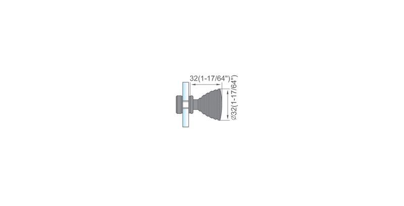 Shower Door Knobs Simple Style Frameless Glass Shower Door Knob L-2805A